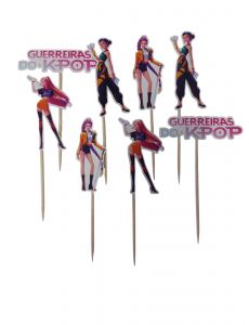 Mini Toppers Guerreiras K-Pop